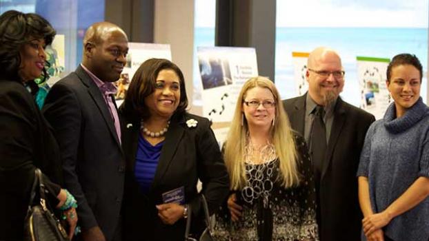 The Exnihilo team with Consul General, Paulette Zonicle