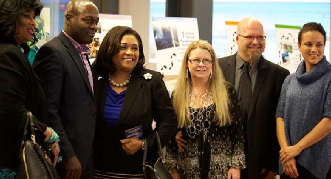 The Exnihilo team with Consul General, Paulette Zonicle