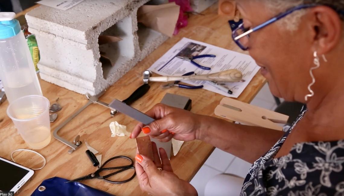 Silversmithing in Nassau